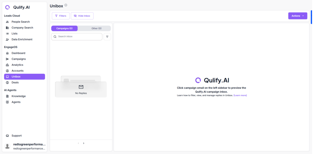 From sequence setup to launch, replies, and analytics unibox